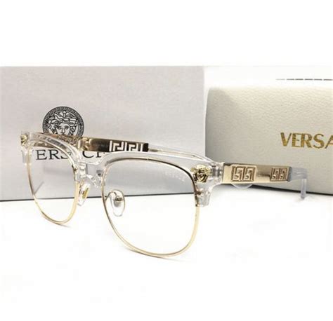 versace eyeglasses houston|clear Versace glasses on face.